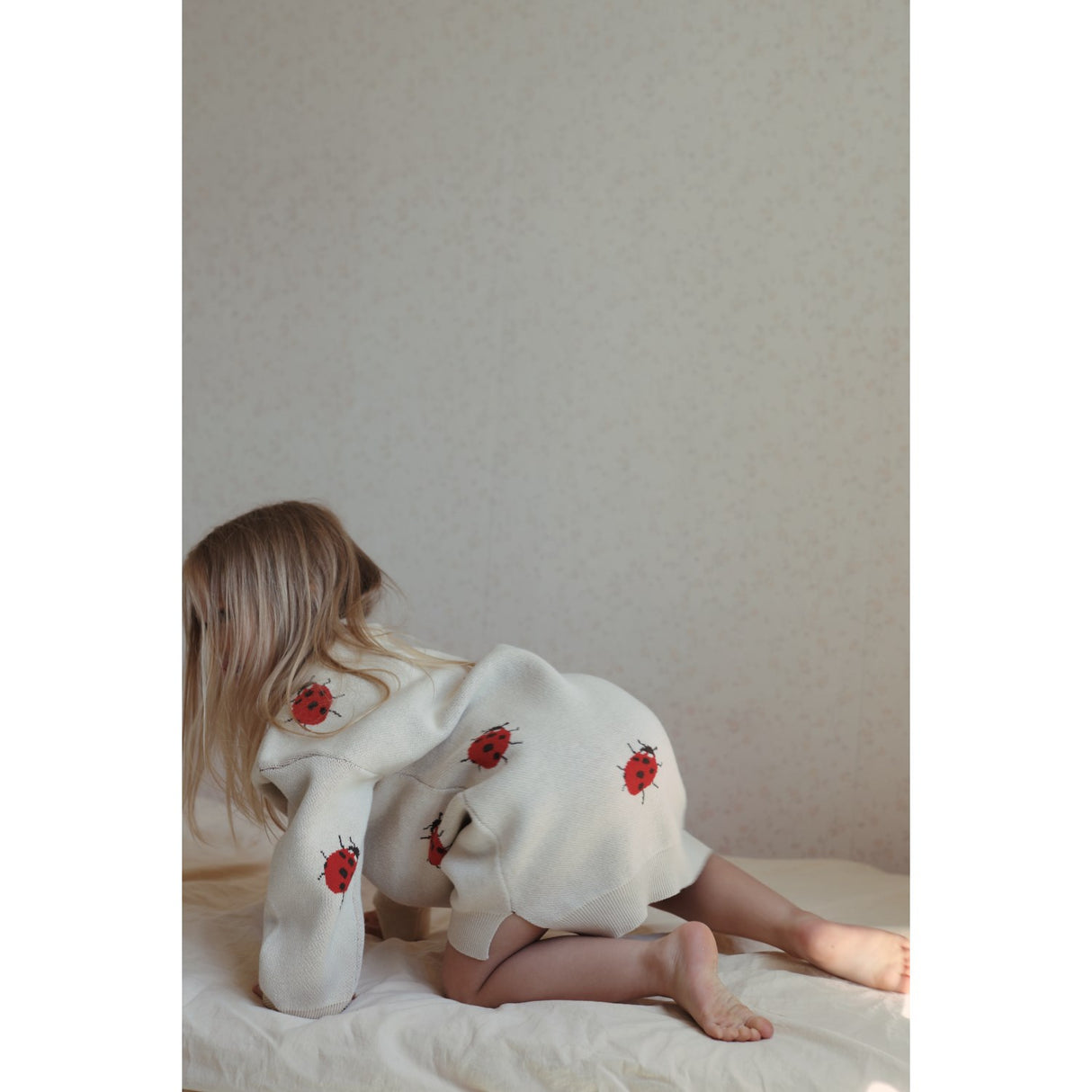 Konges Sløjd Ladybug Lapis Knit Dress