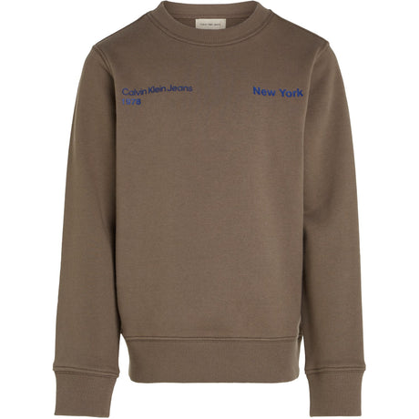 Calvin Klein Falcon Terry Graphic Cn Crewneck