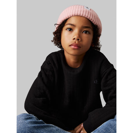 Calvin Klein Peach Whip MonAndram Rib Beanie