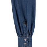 Levi's BLUE Western Peasant Denim Shirt