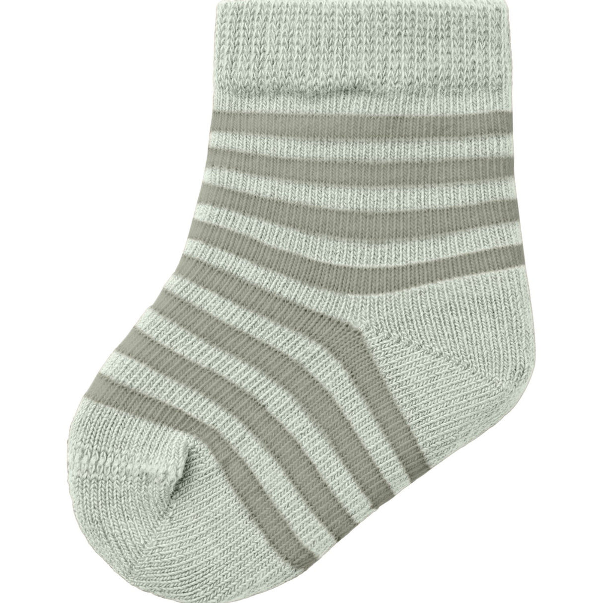 Lil'Atelier Green Tint Elove Stripe Socks