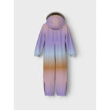 Name It Subdued Blue Flow Snow10 Suit AOP Fo Noos