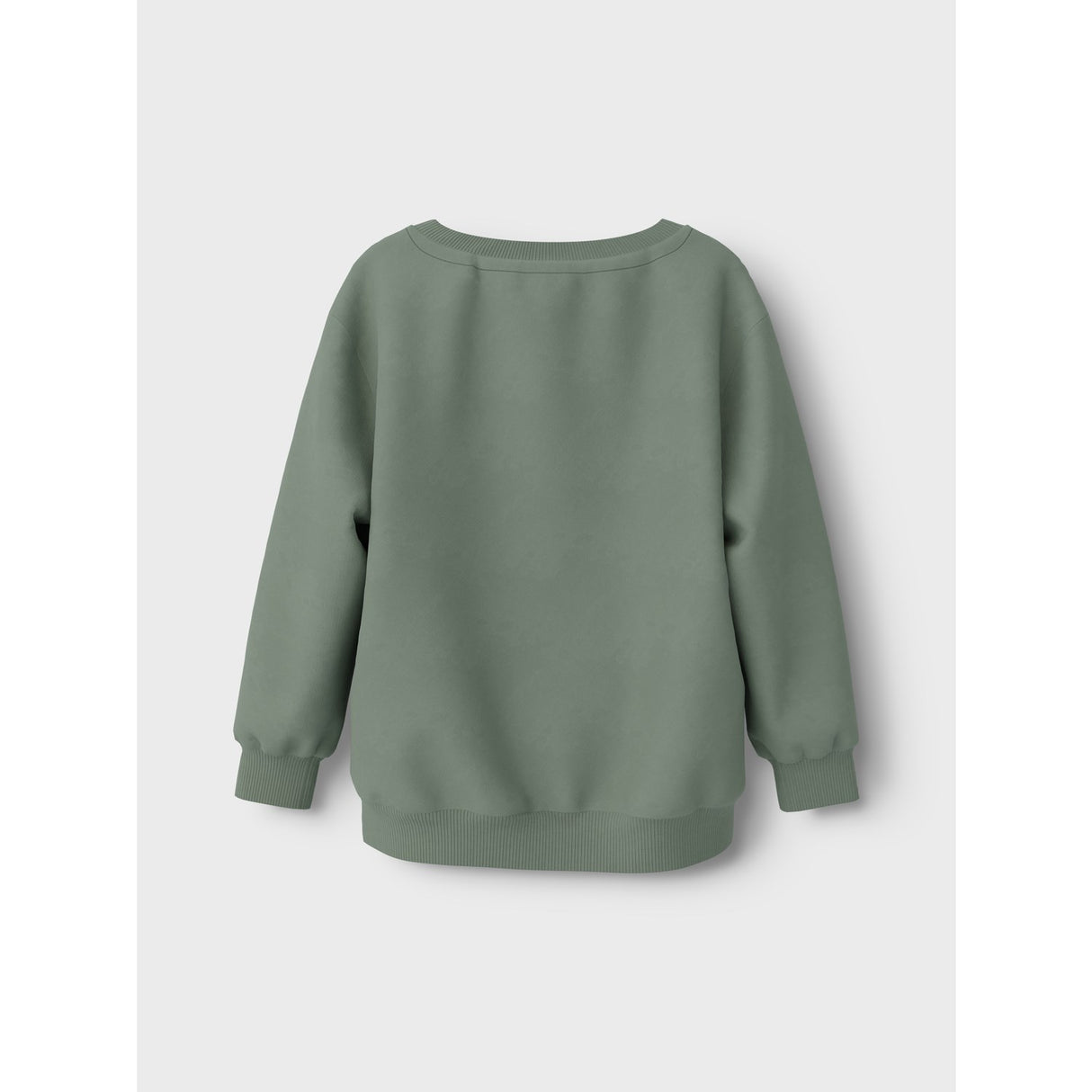 Name It Deep Lichen Green Obanno Loose Sweatshirt