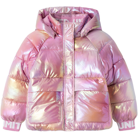 Name It Moonlite Mauve Malan Puffer Jacket Foil