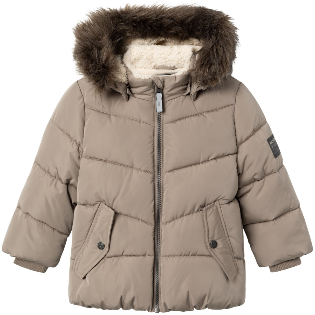 Name It Desert Taupe Mathew Puffer Jacket