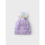 Name It Pastel Lilac Metea Knit Beanie1