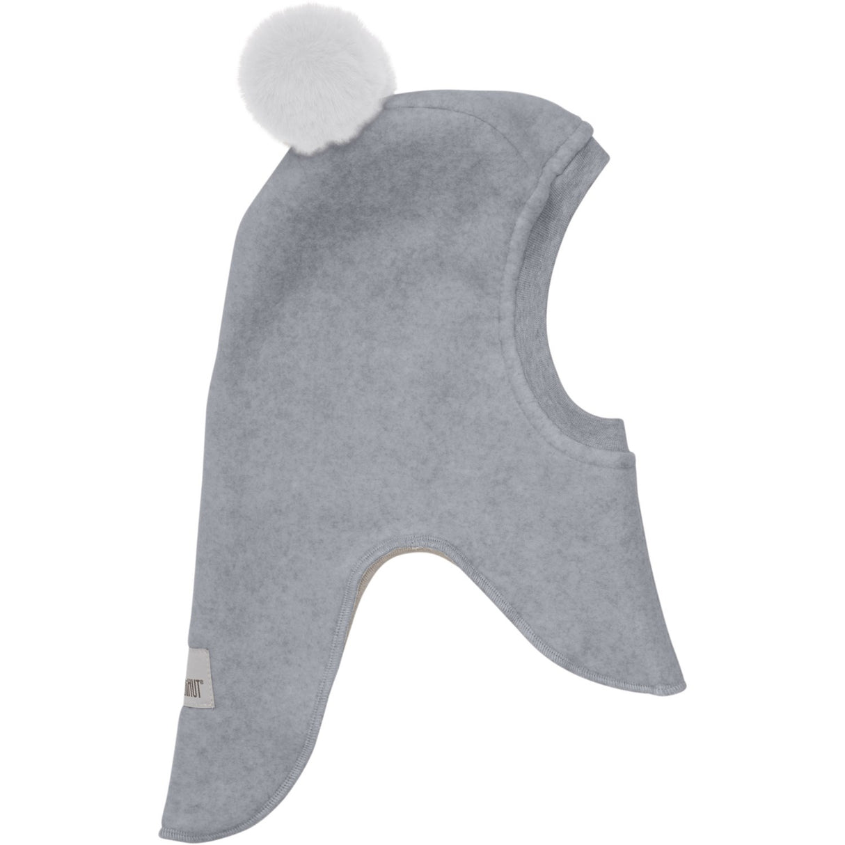 Huttelihut Light Grey Melange Balaclava Limited Luksusbaby 3