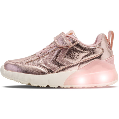 Hummel Pink Daylight Glitter Jr Sneakers