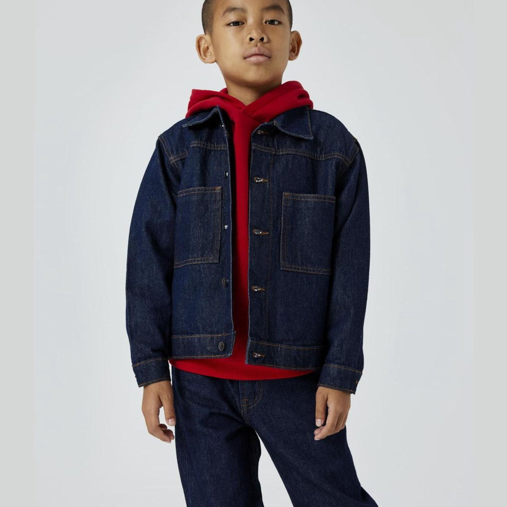 Name It Dark Blue Denim Unwashed Reese Denim Jacket