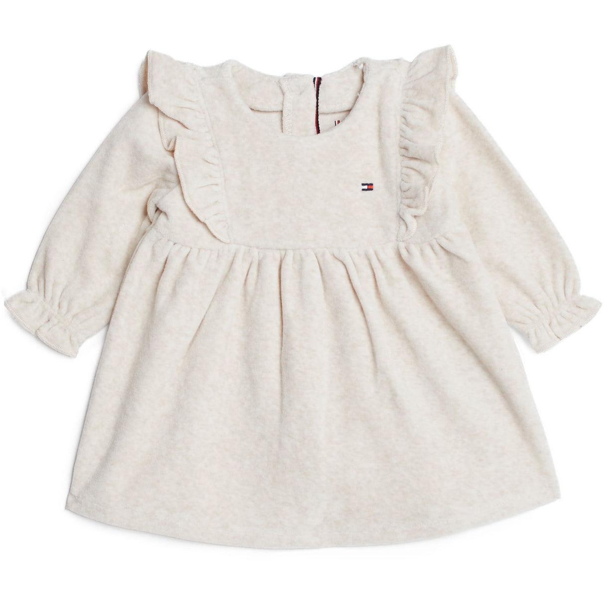 Tommy Hilfiger Country Ivory Heather Velour Dress