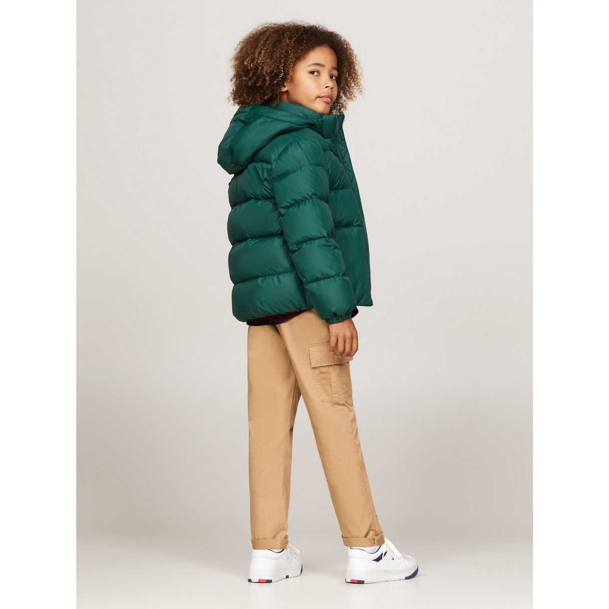 Tommy Hilfiger Ornamental Green Essential Down Jacket