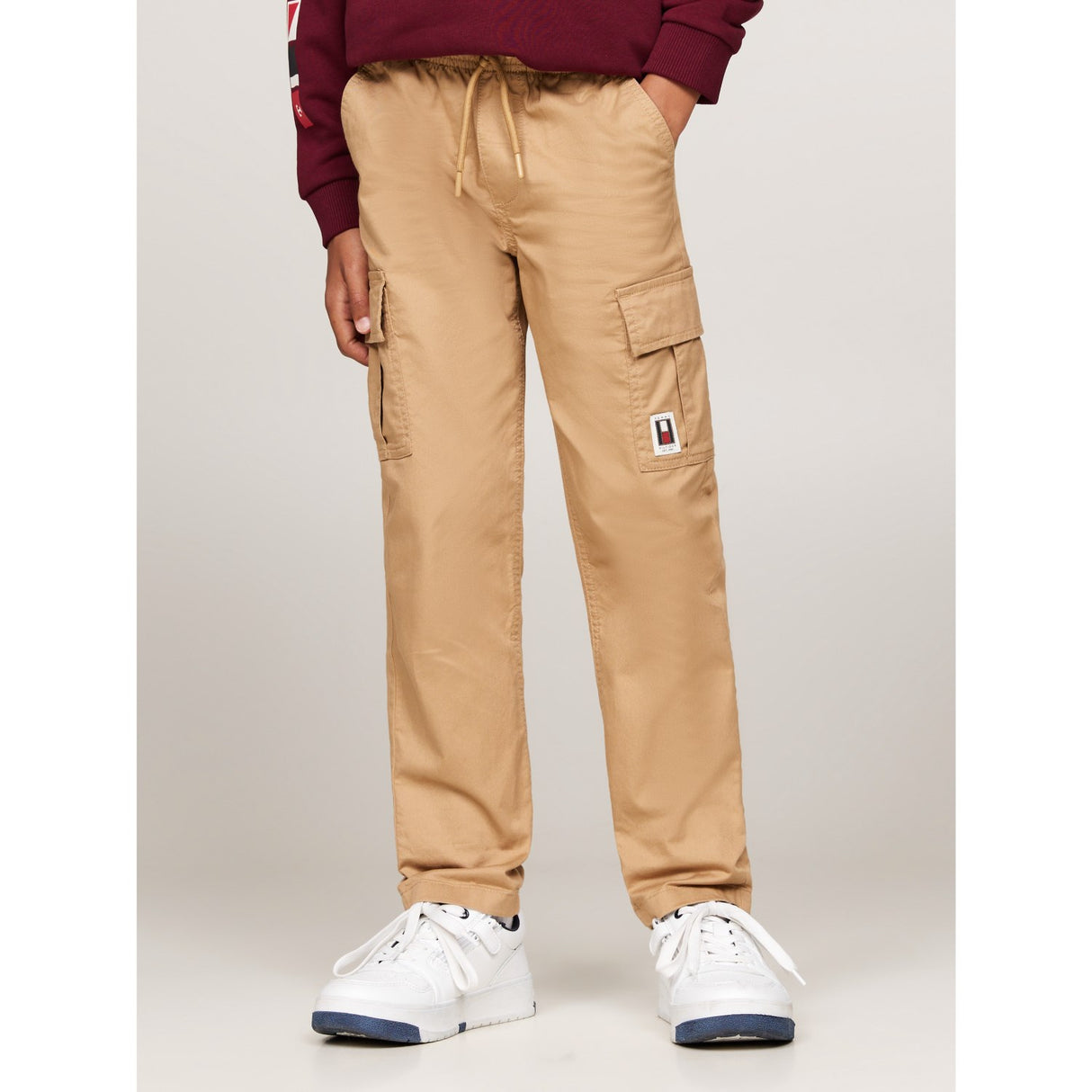 Tommy Hilfiger Classic Khaki Cargo Pull On Pants