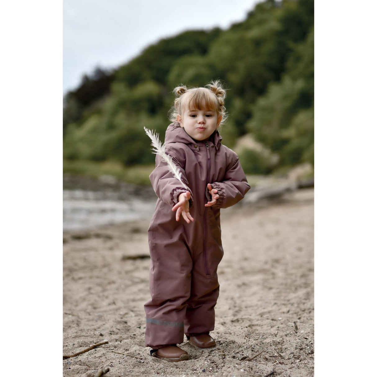 Mikk-Line Twilight Mauve Snow Suit Solid