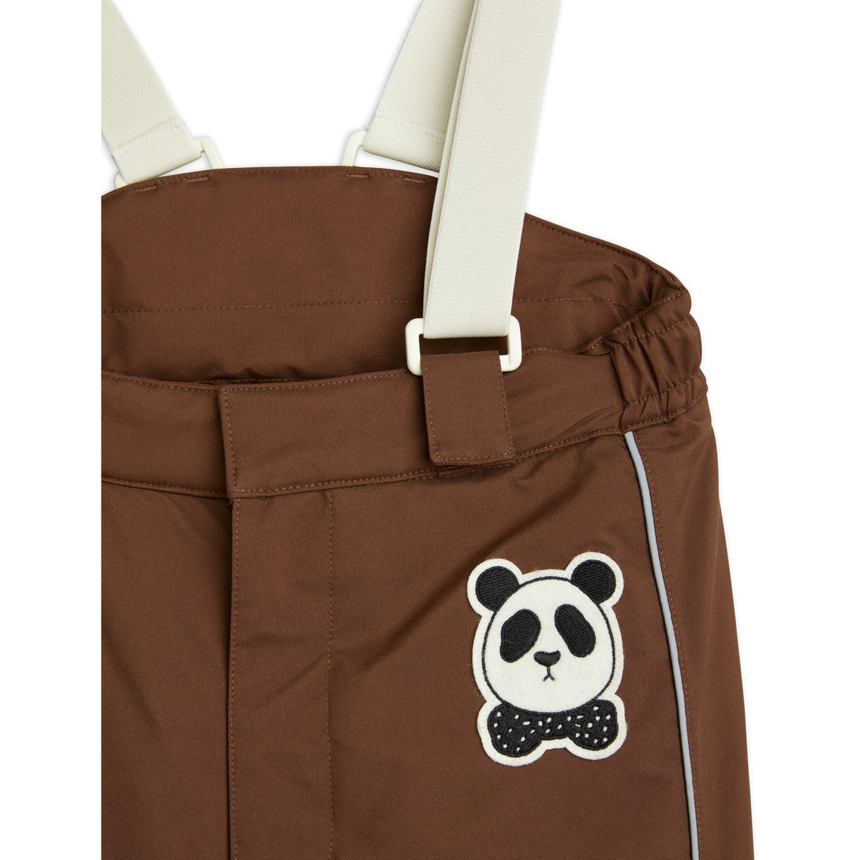 Mini Rodini Brown Panda Soft Ski Pants