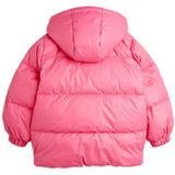 Mini Rodini Pink Heavy Hooded Puffer Jacket