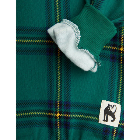 Mini Rodini Green Check Aop Sweatshirt