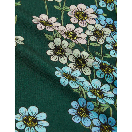 Mini Rodini Green Daisys Aop Leggings