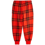 Mini Rodini Red Check Aop Sweatpants