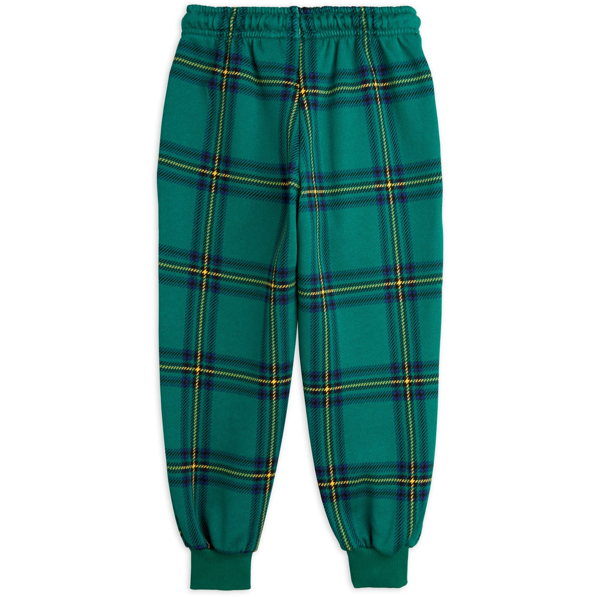 Mini Rodini Green Check Aop Sweatpants