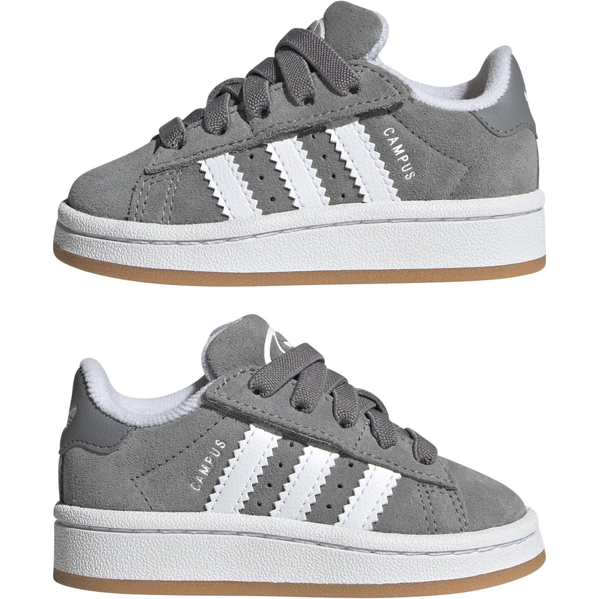 adidas Originals Grey Three/Cloud White/Gum Campus 00S Cf El I Sneakers