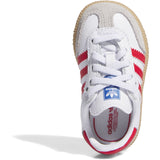 adidas Originals Cloud White/Collegiate Red/Gum Samba Og El I Sneakers