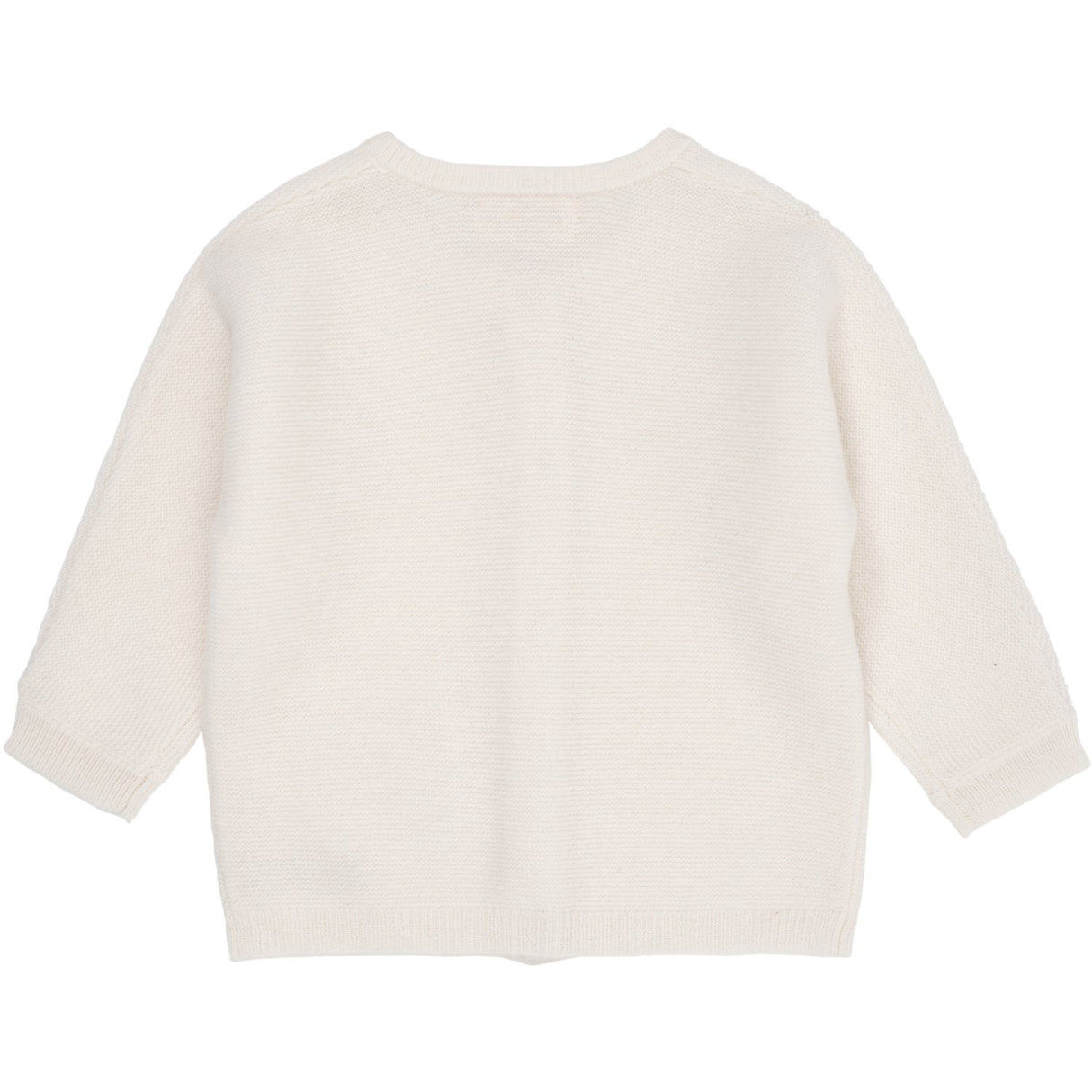 COPENHAGEN COLORS Cream Cashmere Classic Baby Cardigan