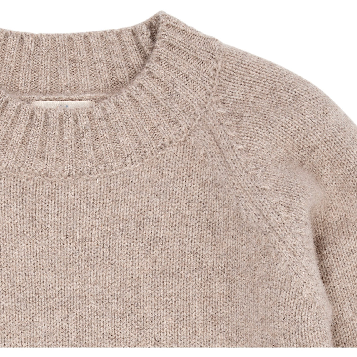 COPENHAGEN COLORS Camel Mel Cashmere Classic Turtle Neck Pullover