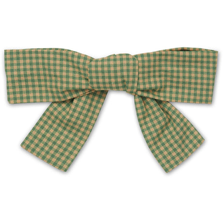 Lalaby Green Check Big Hair Bow