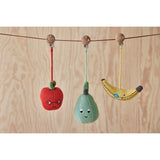 OYOY Pale Mint Yummy Pear Pram Toy Clip