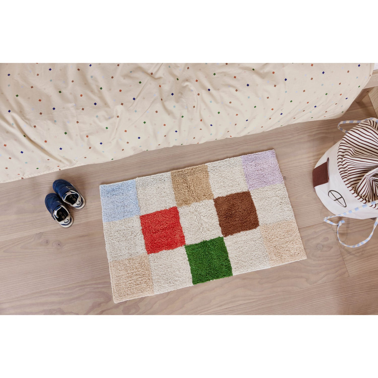 OYOY Multi Chess Rug