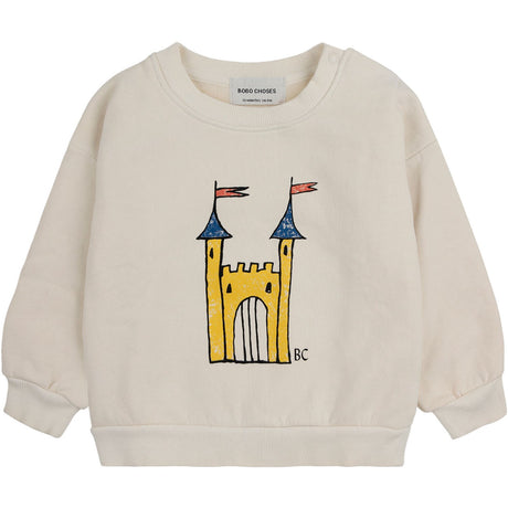 Bobo Choses Offwhite Faraway Castle Crewneck