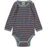 FUB Multi Stripe Baby Rib Bodysuit Ls