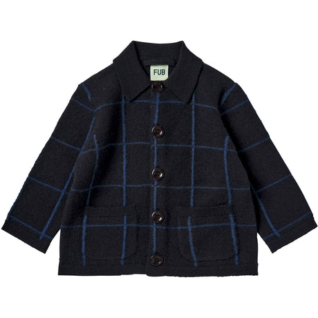 FUB Dark Navy/Pond Blue Baby Felted Jacket