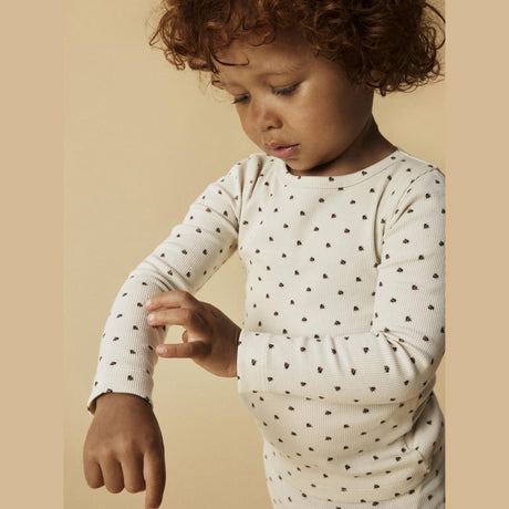 Lil'Atelier Turtledove Ladybug Lago Kim Slim Blouse Noos