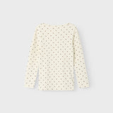 Lil'Atelier Turtledove Ladybug Lago Kim Slim Blouse Noos