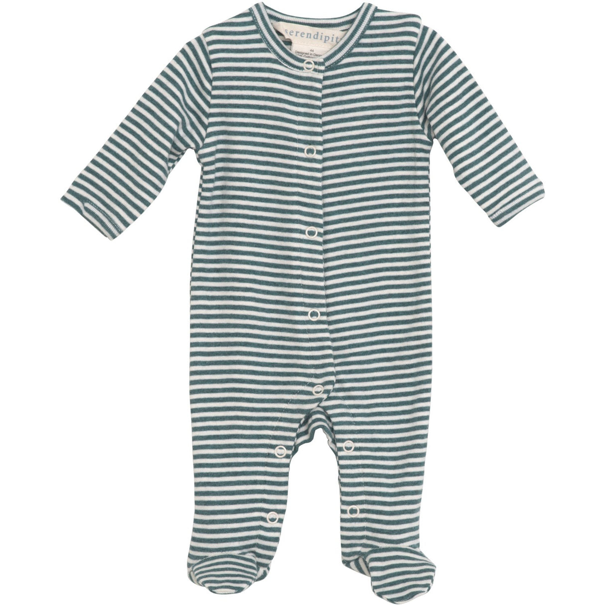 Serendipity Arctic/Offwhite Newborn Suit With Feet