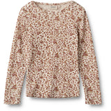 Wheat Rose Flowers Wool Blouse Alfie