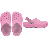 Crocs Pink Tweed Glitter Classic Glitter ClAnd 5