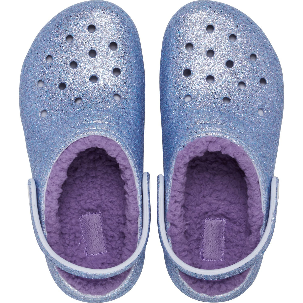 Crocs Frosted Glitter Classic Lined Glitter ClAnd 5