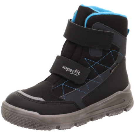 Superfit Black/Turquoise Mars Boots With Warm Lining