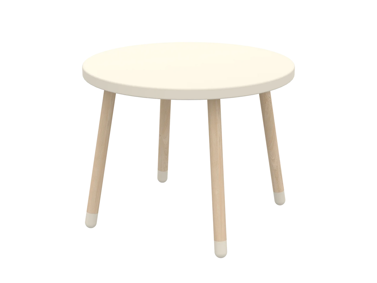 FLEXA Creme DOTS Table 60x47 cm