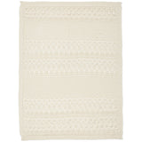 Cam Cam Copenhagen Off White Pointelle Baby Knit Throw