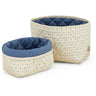 Cam Cam Copenhagen Capri Quilted Storage Basket 2-Pack