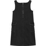 Calvin Klein Charcoal Grey Rgd Denim Dress