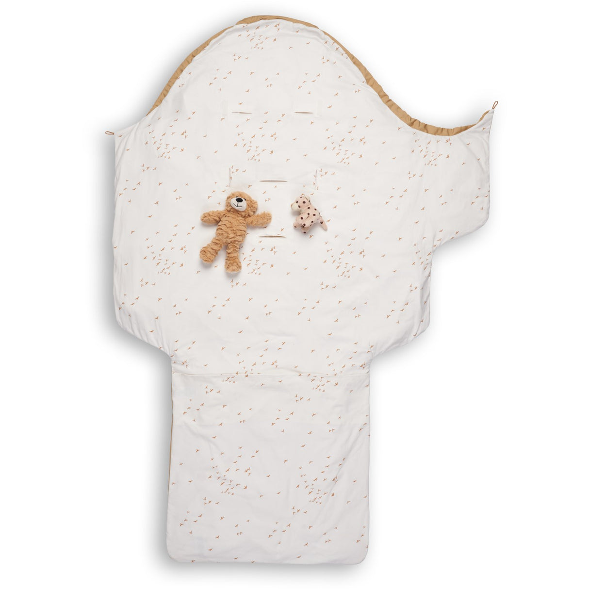 Voksi® Warm Beige Classic+ Mini Warm Beige Flying Incl.  Black Classic+ Carrying Board Mini