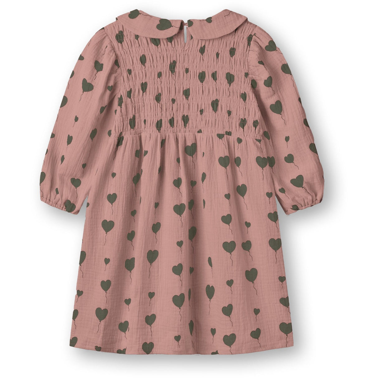 Fliink Glazed Ginger Aop Love Ls Dress