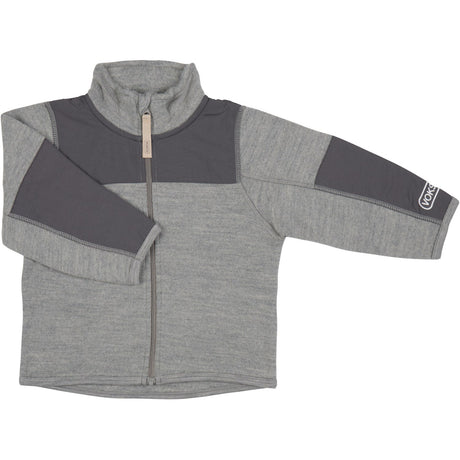 Voksi® Melan Grey Wool Jacket Fleece