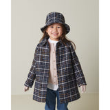 MarMar Wool Glitter Navy Check Olive Jacket