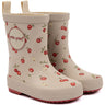 Pom Pom Apple/Chili Peper Wellies AOP