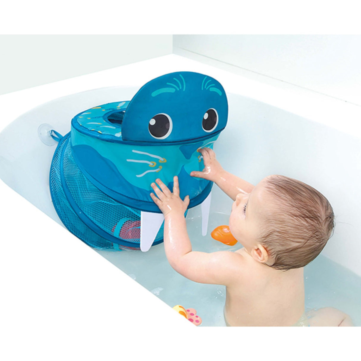 LUDI® Storage net for the bathroom - Walrus